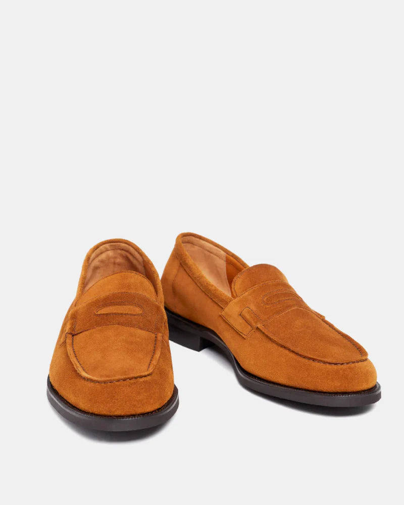 TAN SUEDE LOAFERS II | THE OFFICE WEAR COLLECTION