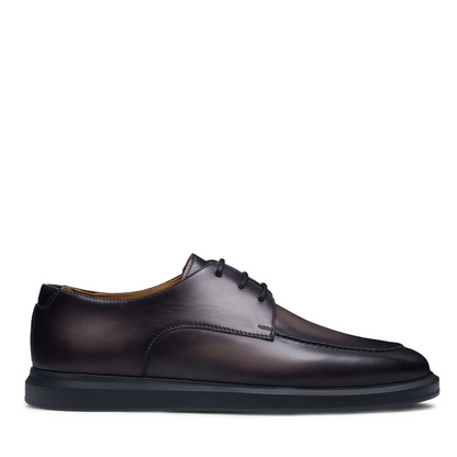 APRON | GREY LACE UPS