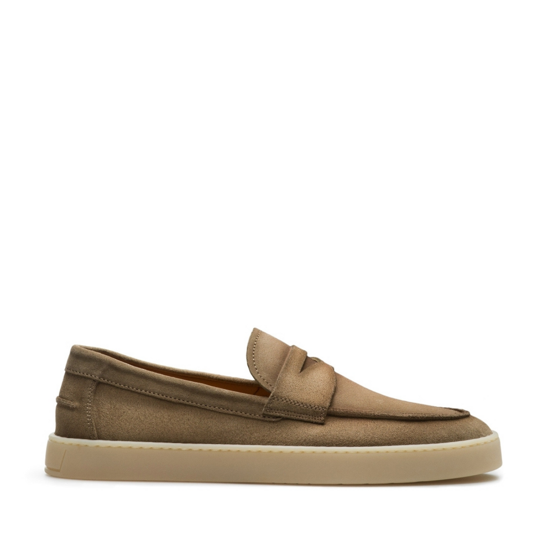 Harold | TAN SUEDE LOAFERS