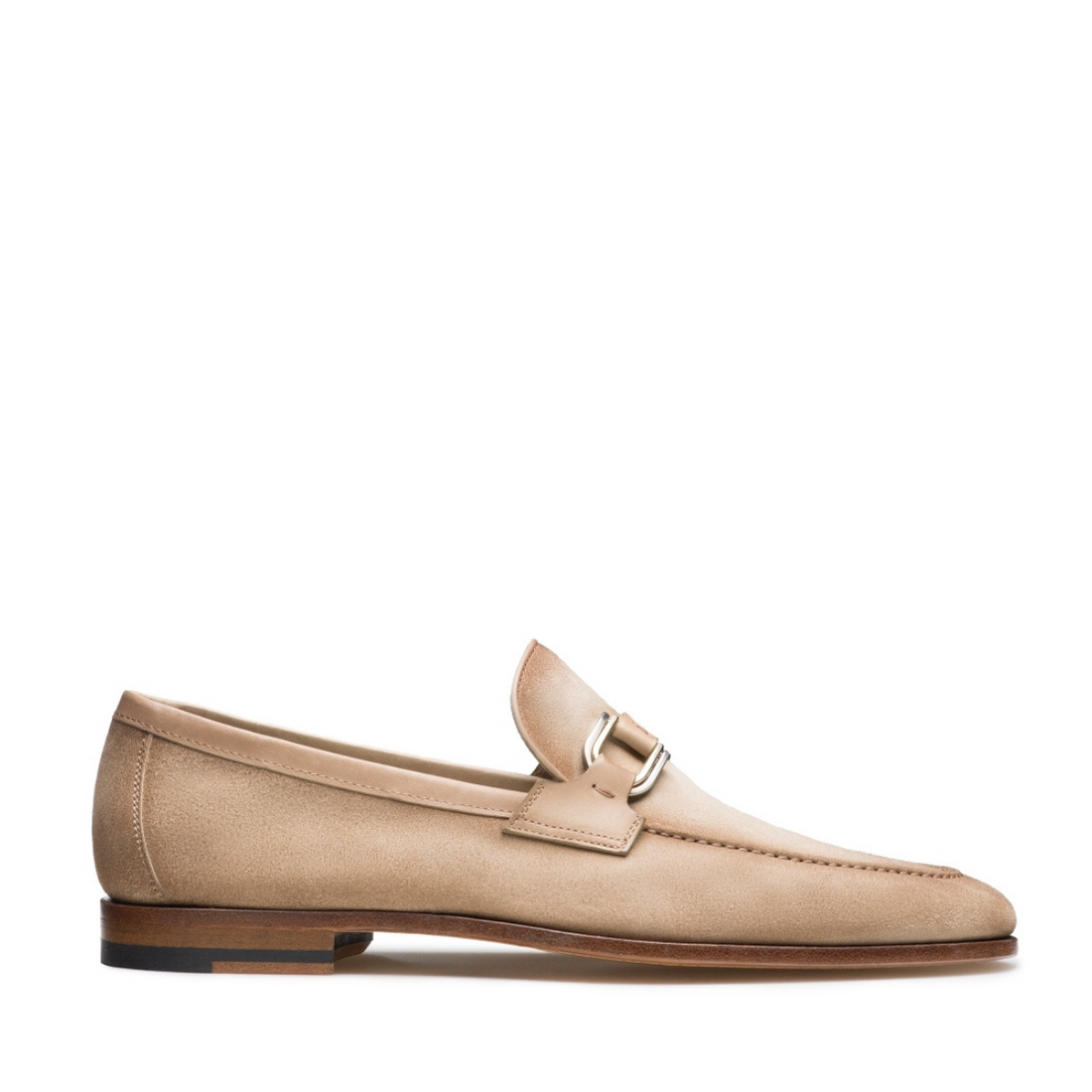 SILVA | CREAM SUEDE LOAFERS