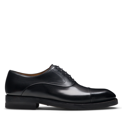 OSLO | BLACK LEATHER LACEUPS