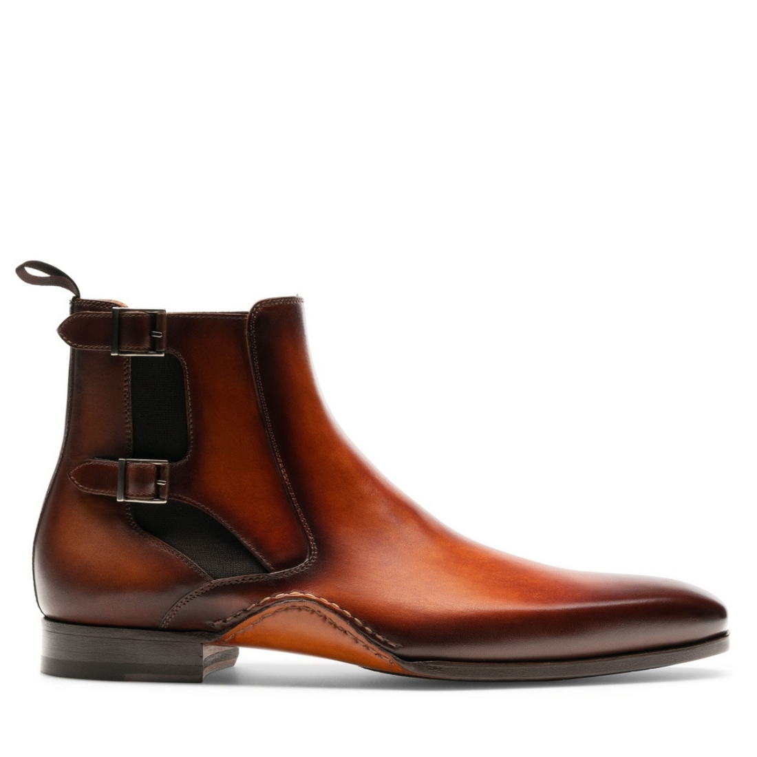 CHRISTOPHER | TAN MONKSTRAP BOOTS