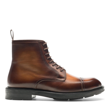 LOROTO | BROWN LACE UP BOOTS