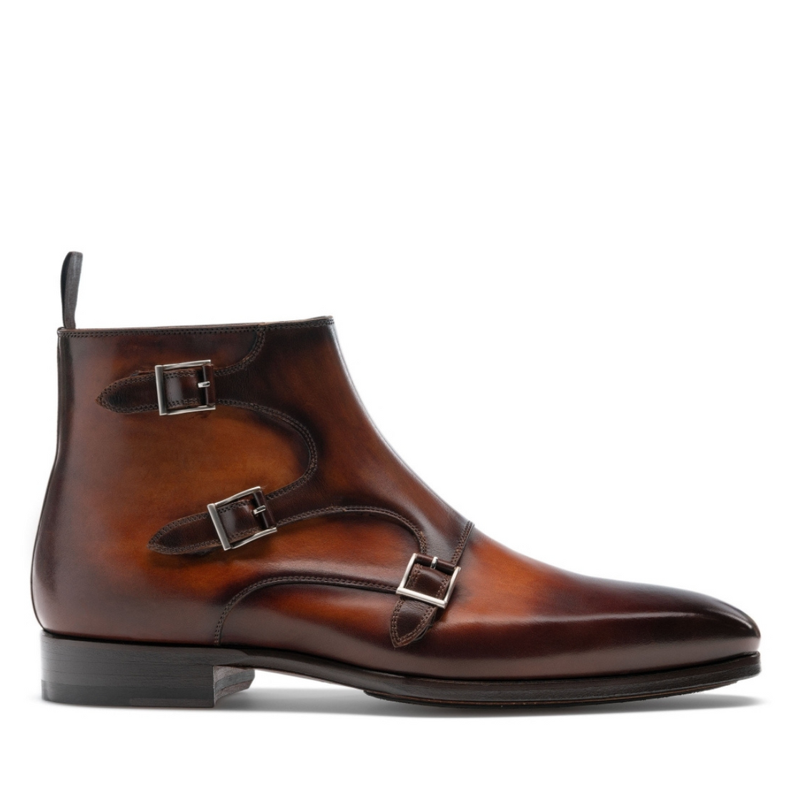 EDWARD | BROWN  MONKSTRAP BOOTS