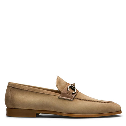 DIEGO | CREAM SUEDE LOAFERS