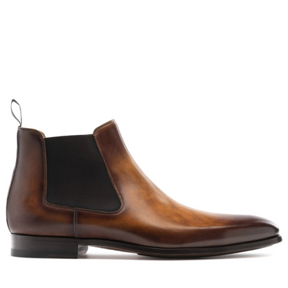 NICHOLAS | TAN CHELSEA BOOTS