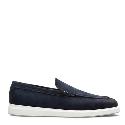 BLUE SUEDE CUP SOLE COMFORTABLE LOAFERS