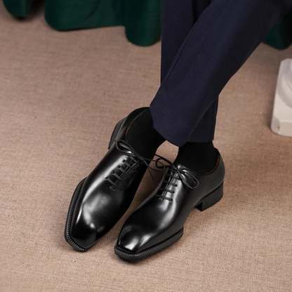 CLASSIC WHOLECUT OXFORDS | BLACK LEATHER