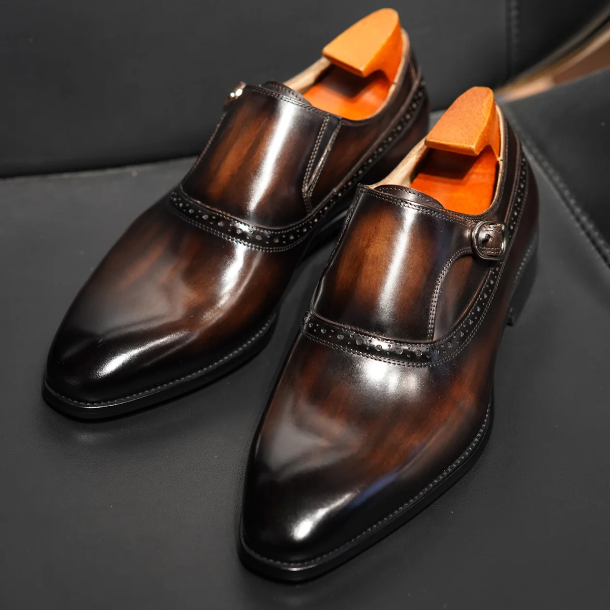 PATINA | BROWN SINGLE MONK