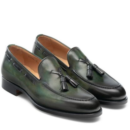OWEN | GREEN LOAFERS