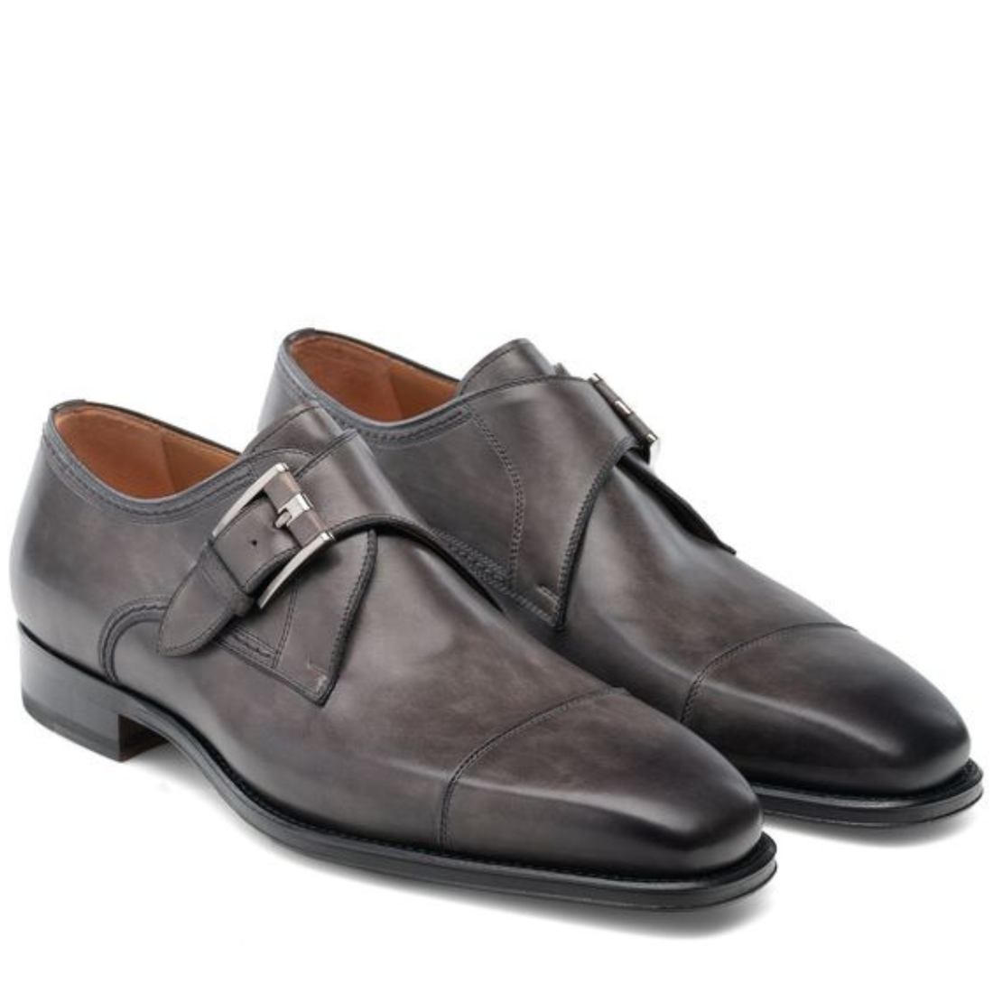 LIAM | GREY MONKSTRAPS