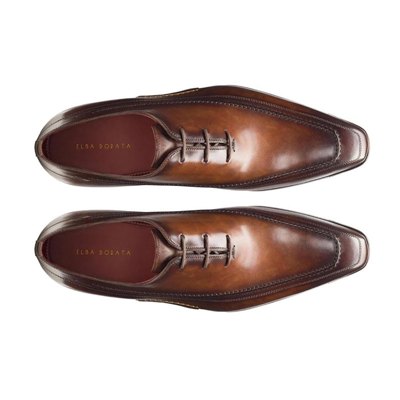 ALBERT | BROWN CURVE SOLE LACE UPS