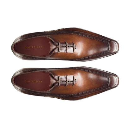 ALBERT | BROWN CURVE SOLE LACE UPS