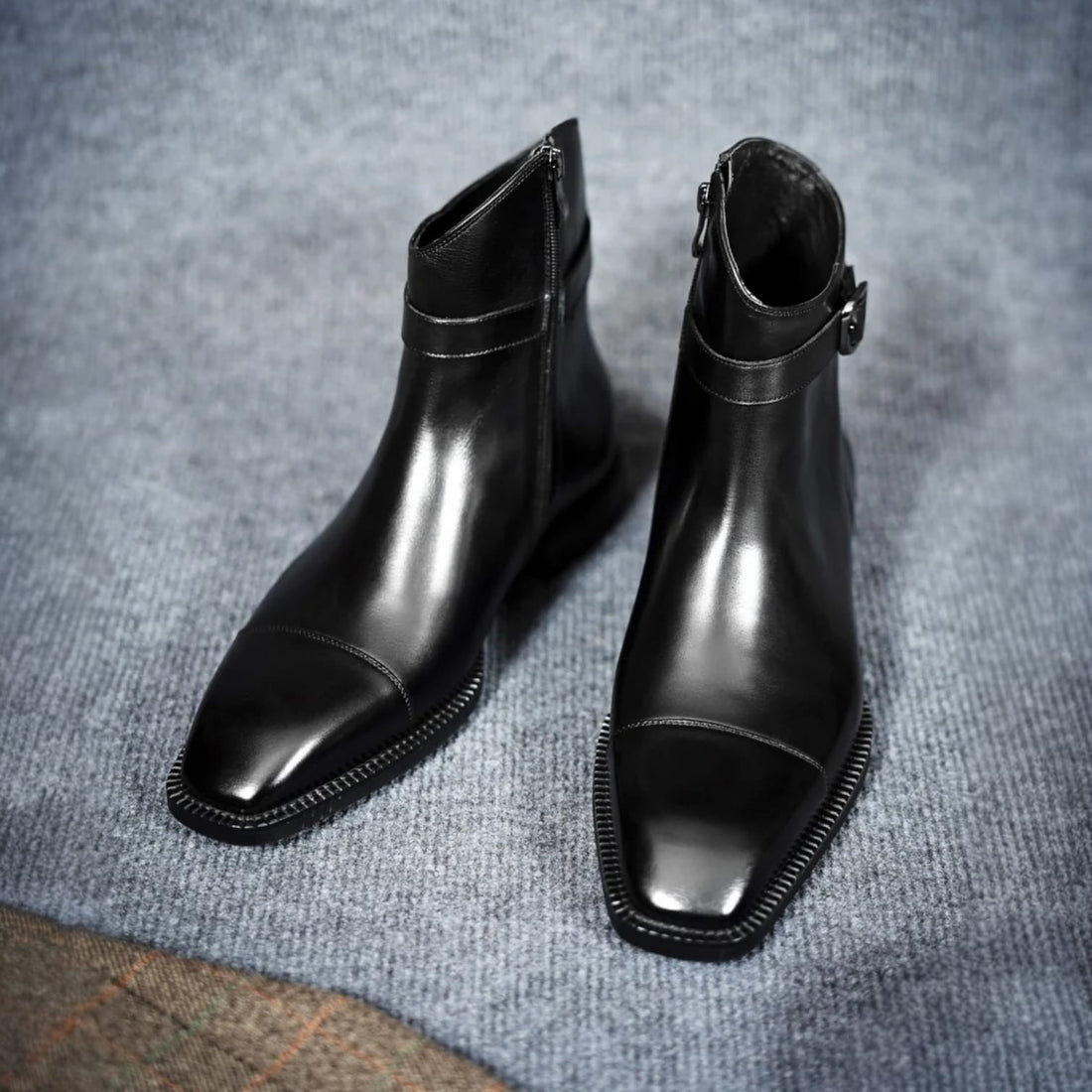 RAVEN | BLACK LEATHER BOOTS