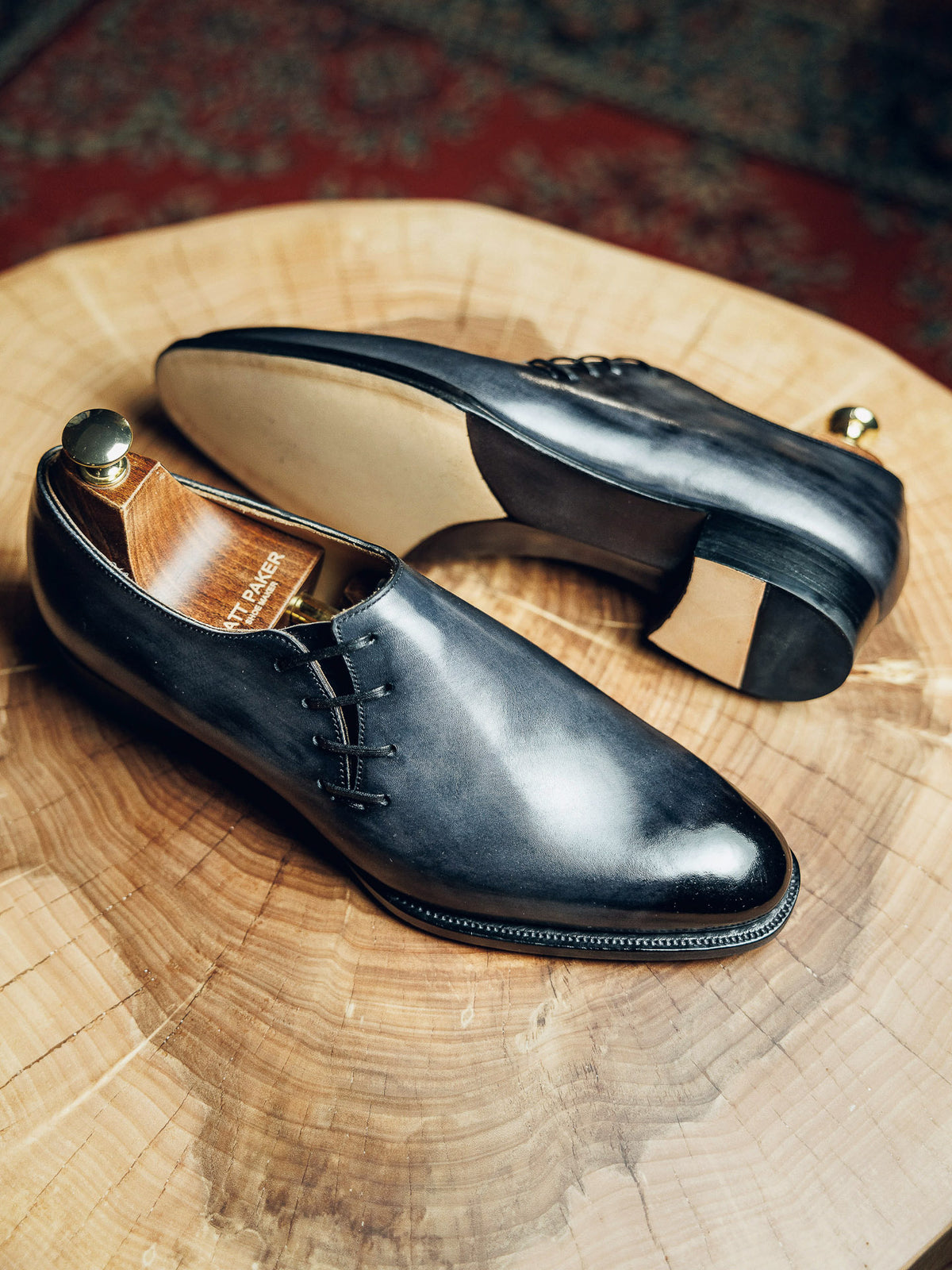 ED111 | GREY SIDE LACE OXFORDS