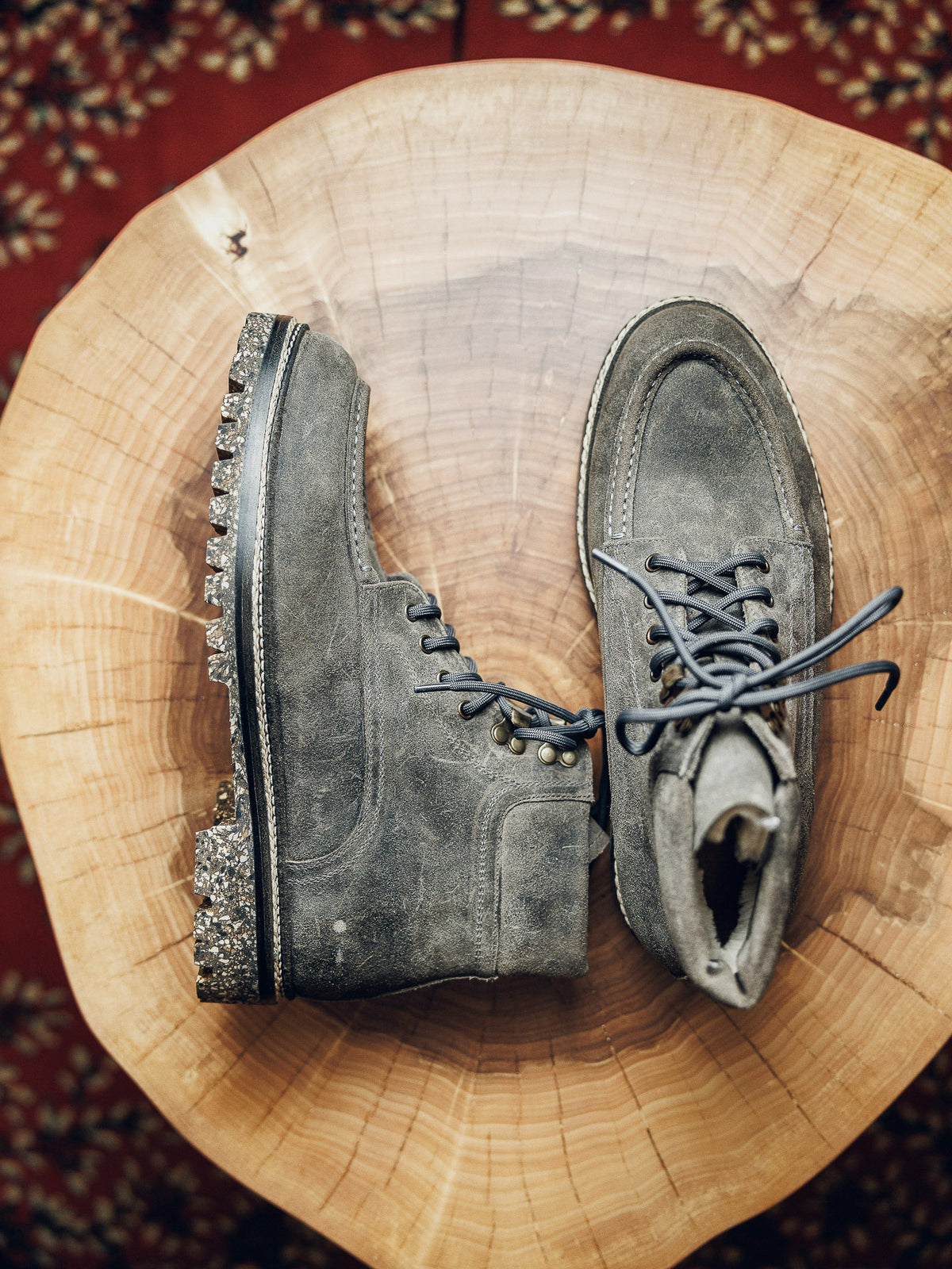 ED198 | GREY SAFARI BOOTS