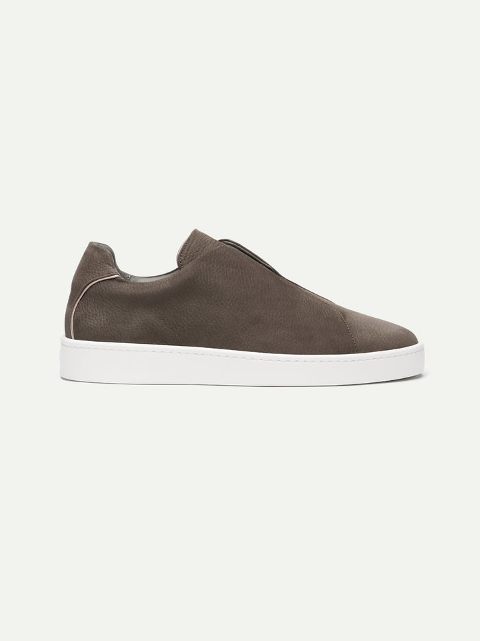 ASH GREY NUBUCK SNEAKER