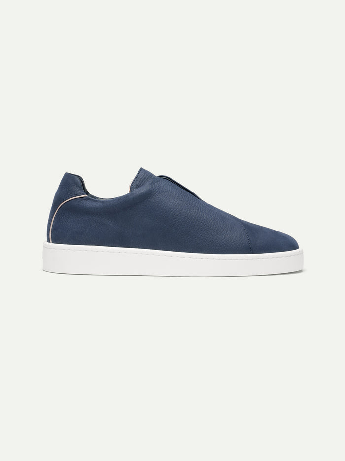 BLUE NUBUCK SNEAKER