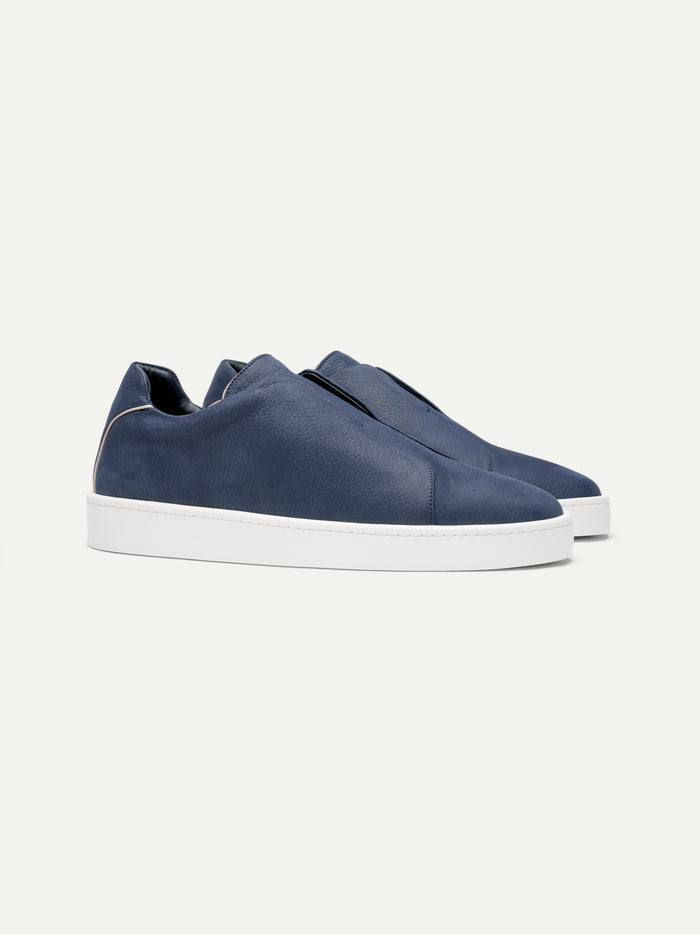 BLUE NUBUCK SNEAKER