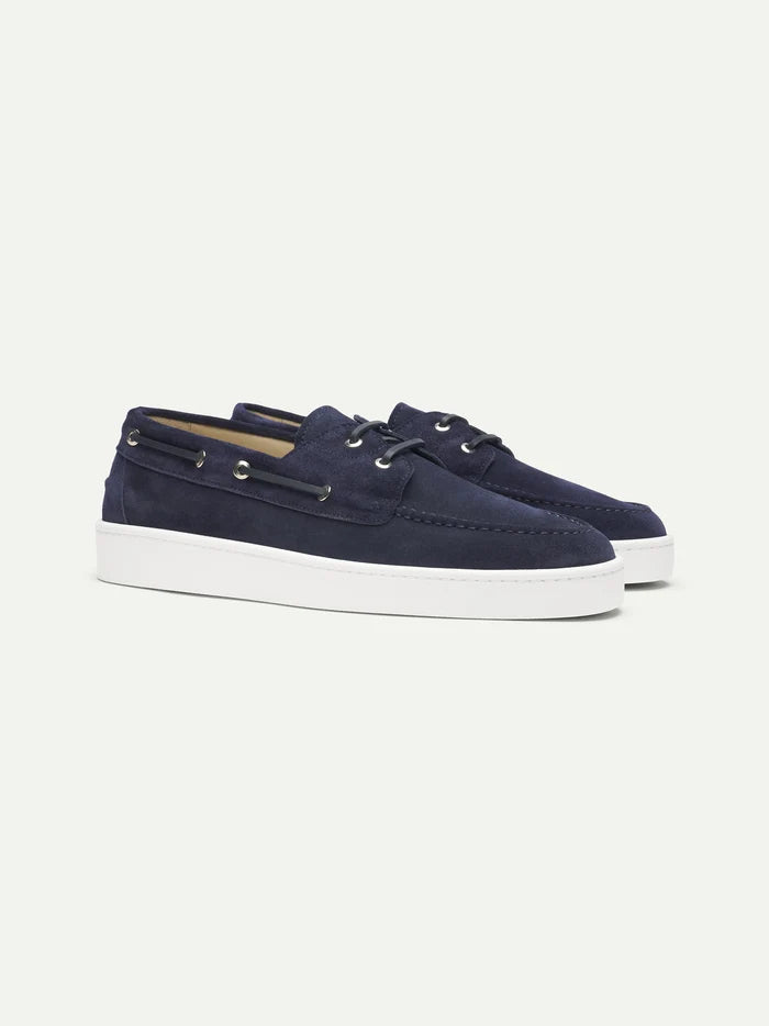 NAVY BLUE SUEDE SNEAKER