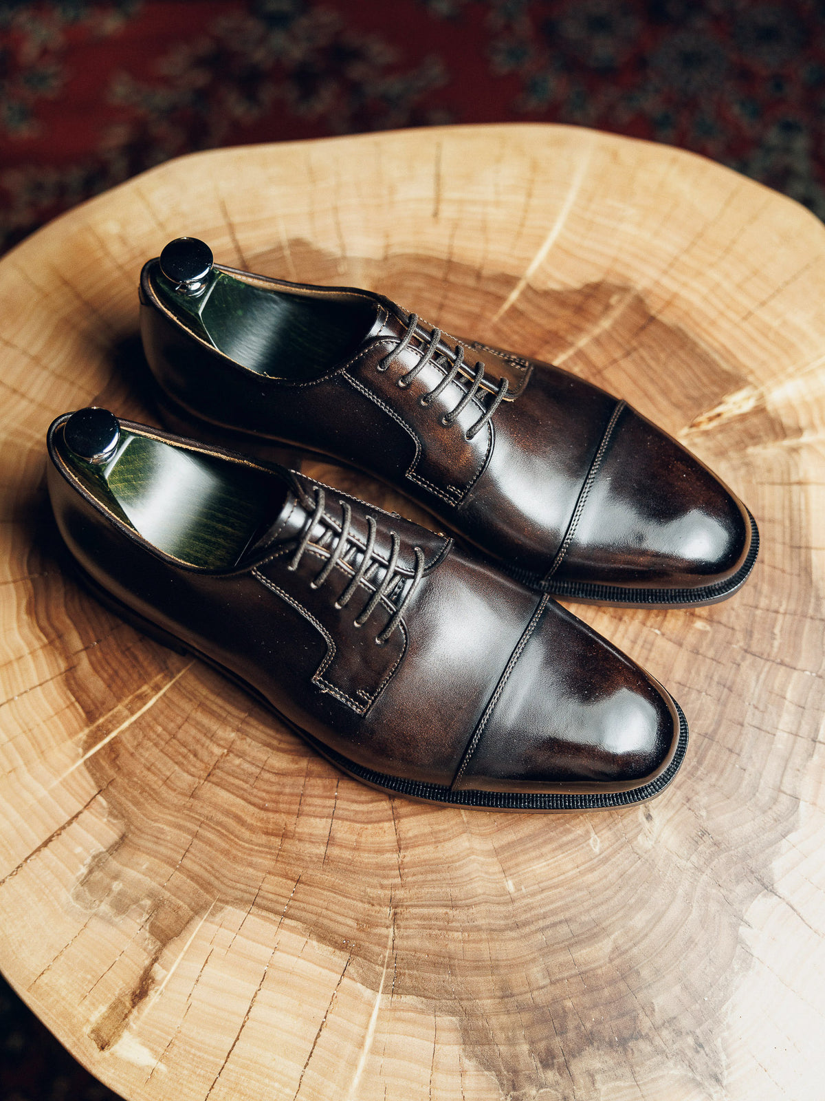ED115 | COFFEE CAP TOE DERBY