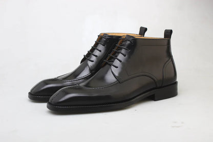BLACK CLASSIC LEATHER BOOT