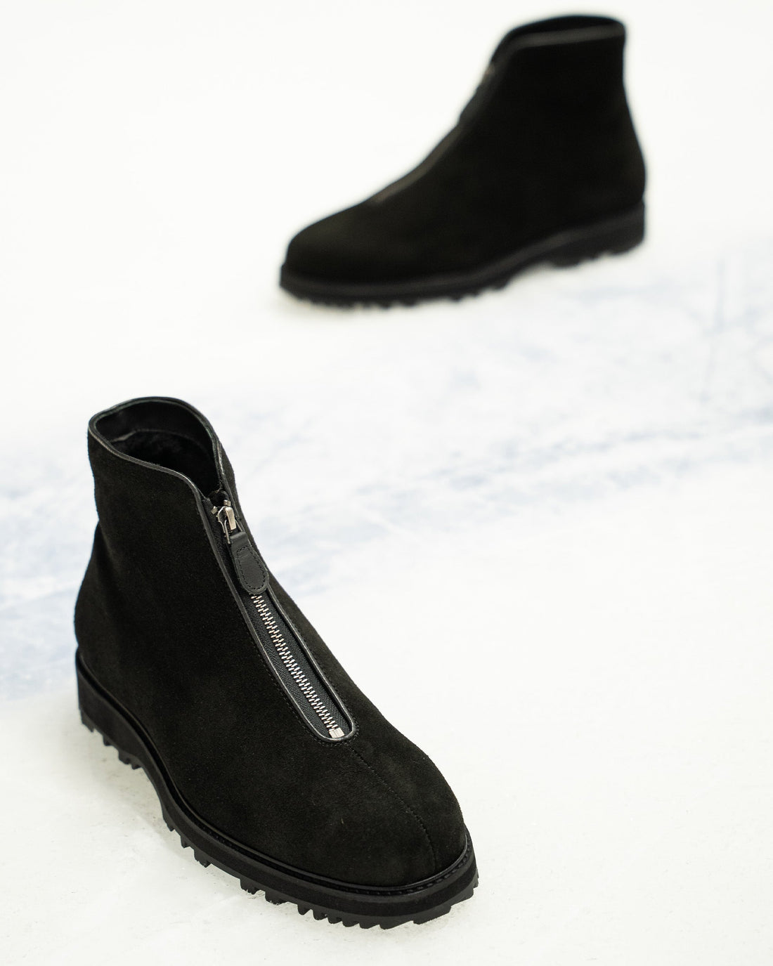 SPENCER | BLACK SUEDE LEATHER BOOTS