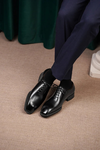 CLASSIC WHOLECUT OXFORDS | BLACK LEATHER