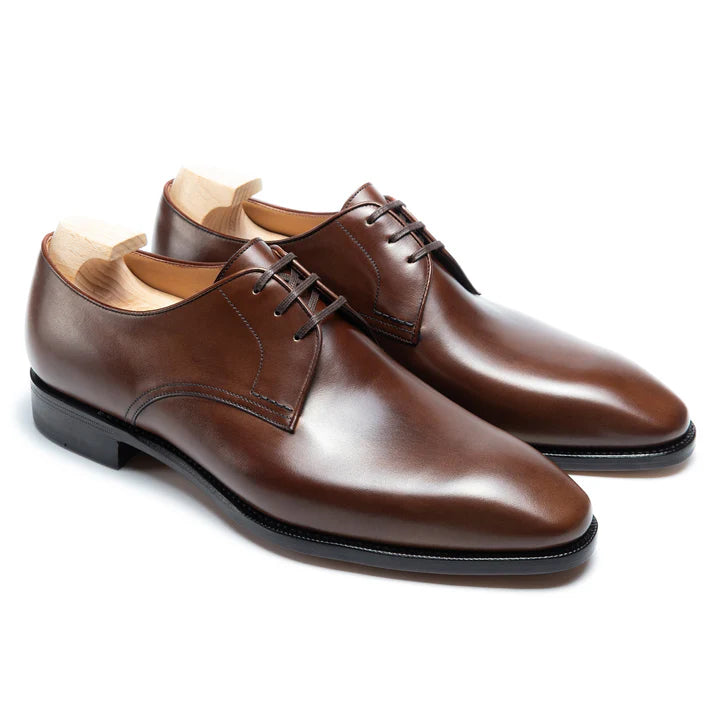 JOHNY II| BROWN LEATHER DERBY