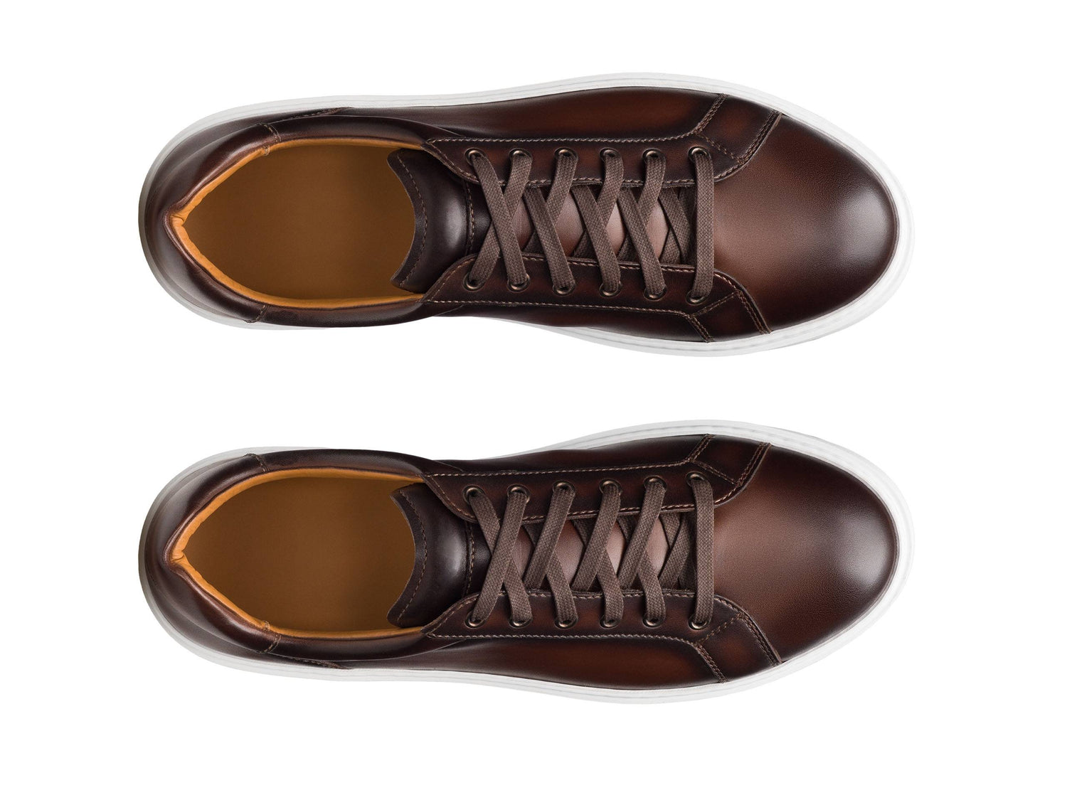 Luxe 88 | BROWN LEATHER SNEAKERS