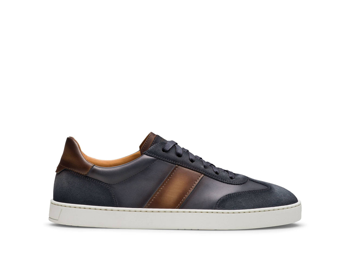 Nexa 500 | NAVY SUEDE MIX SNEAKER