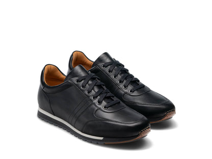 GLIDE 330 | BLACK LEATHER SNEAKER