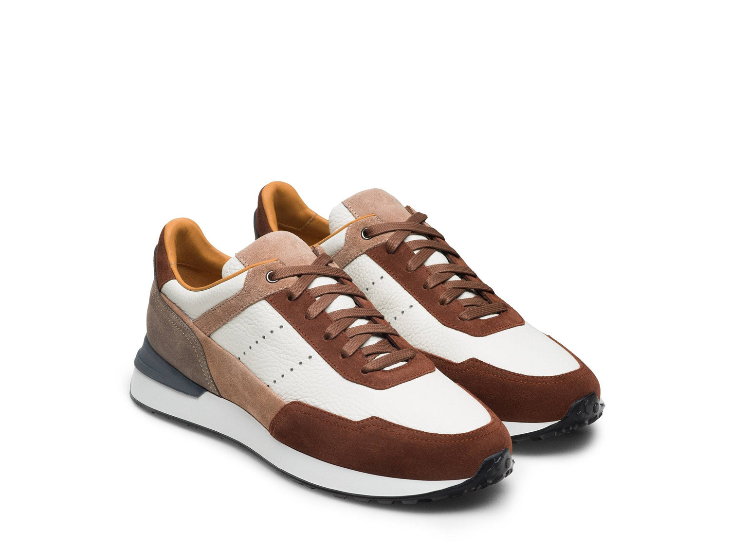 Stephen - TRIPPLE SHADE SUEDE LEATHER SNEAKERS