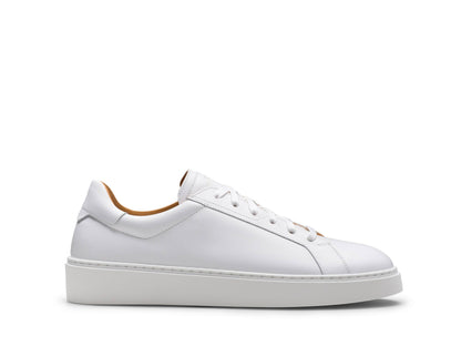 FIRENZE-88 - PURE WHITE LEATHER SNEAKERS