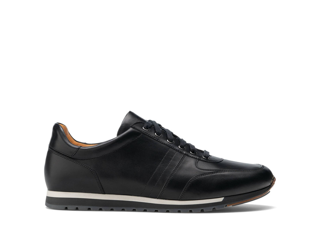 GLIDE 330 | BLACK LEATHER SNEAKER