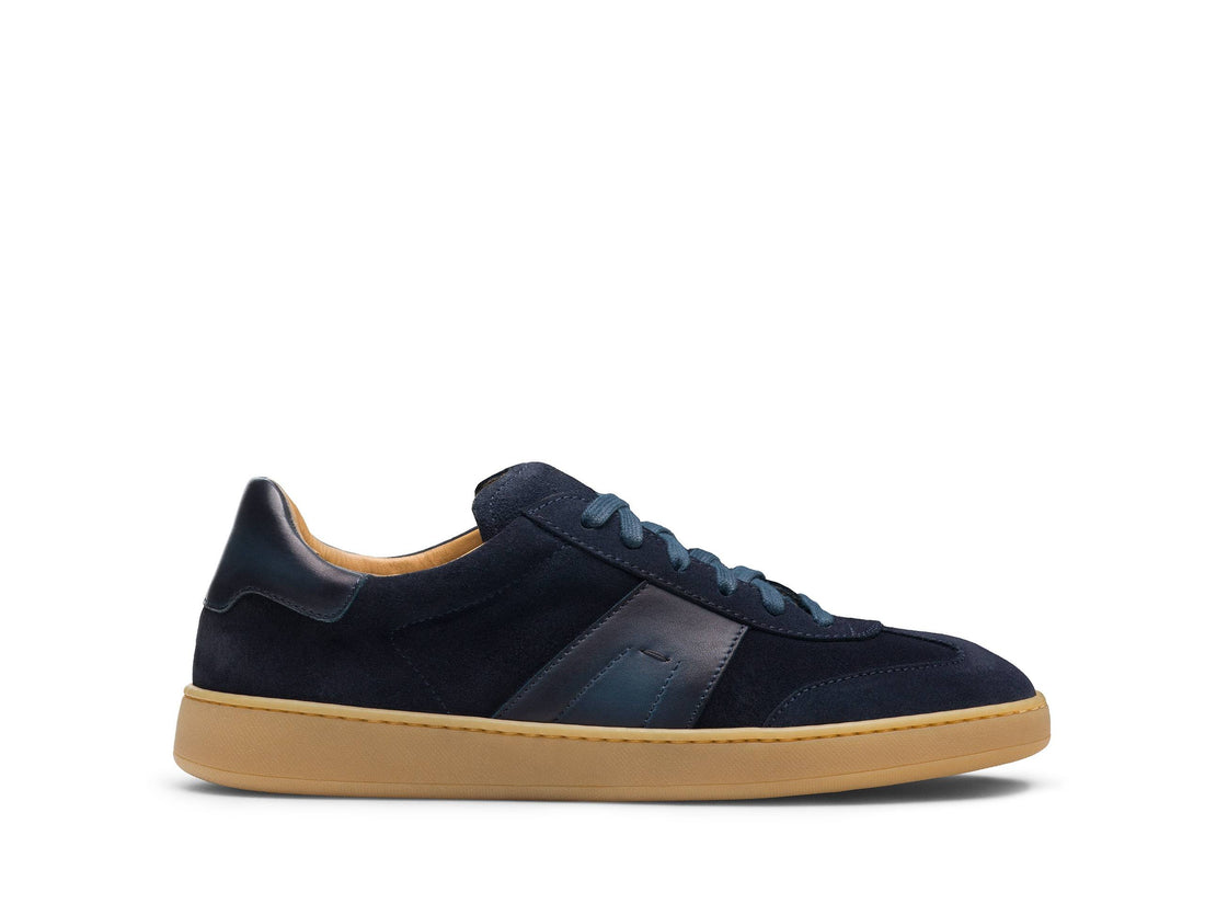 TORINO-PRIME - DARK PURPLE SHADE SUEDE LEATHER SNEAKERS