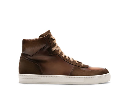 Dennis - BROWN &amp; TAN SUEDE LEATHER SNEAKERS