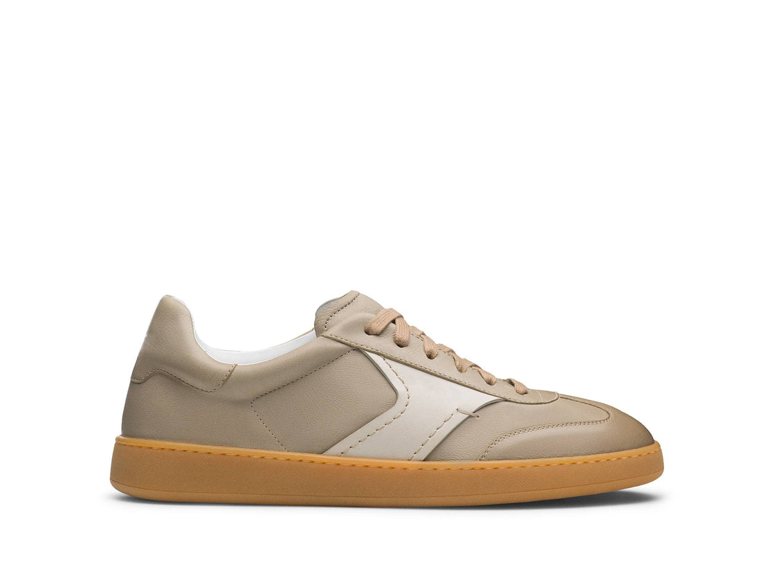 Torque | Cream Leather sneakers