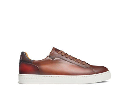 PRIME 101 | DARK TAN LEATHER SNEAKERS