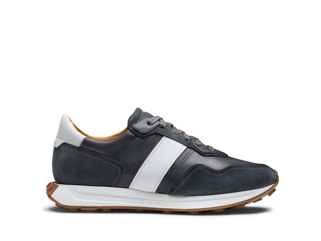 David - BLUE SUEDE LEATHER SNEAKERS