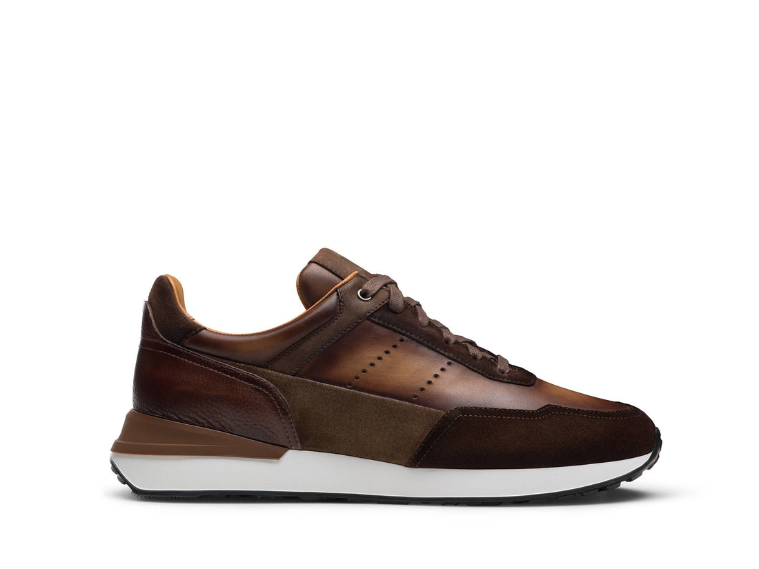 Steven - DARK BROWN SUEDE LEATHER SNEAKERS