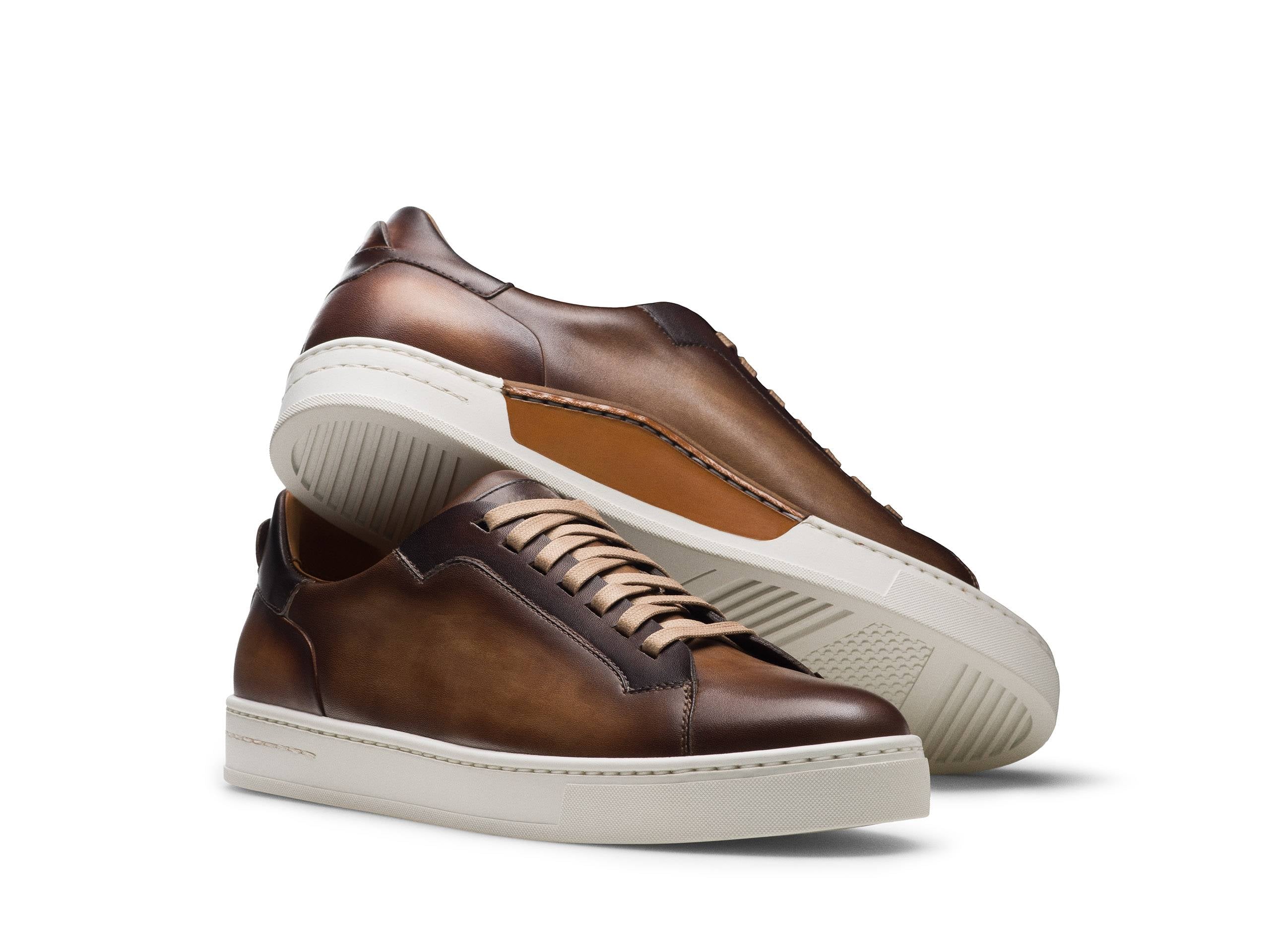 PRIME 101 | BROWN LEATHER SNEAKERS