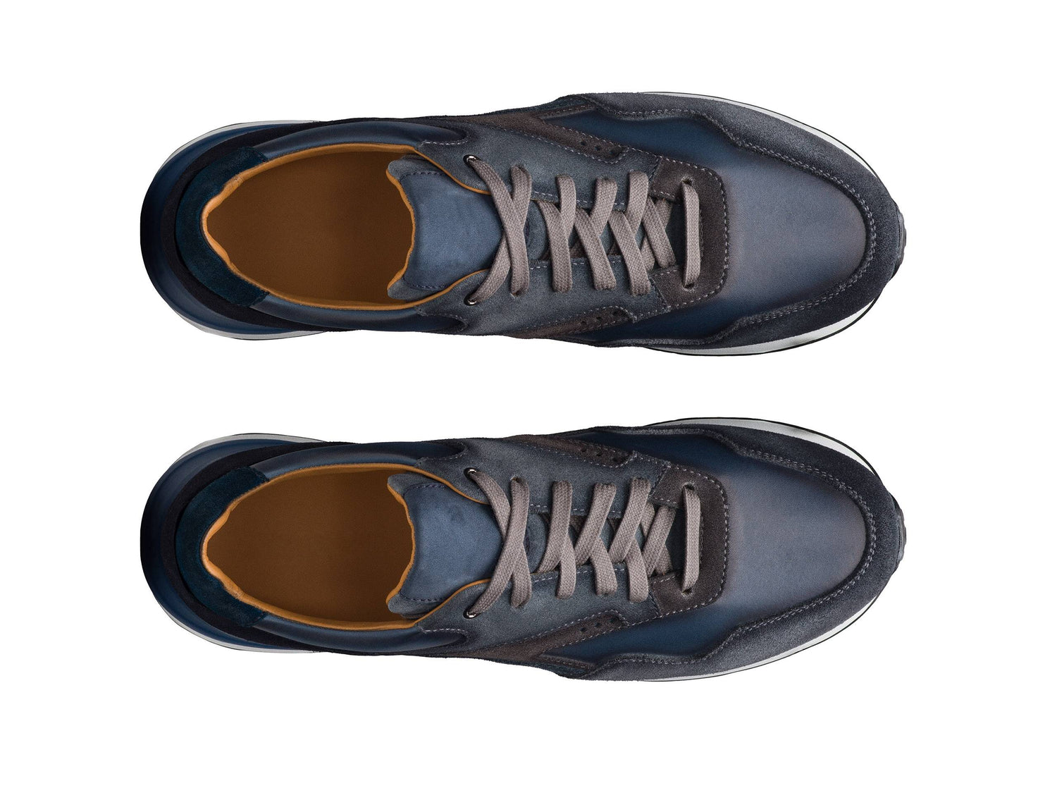 Richard - DARK BLUE SUEDE LEATHER SNEAKERS