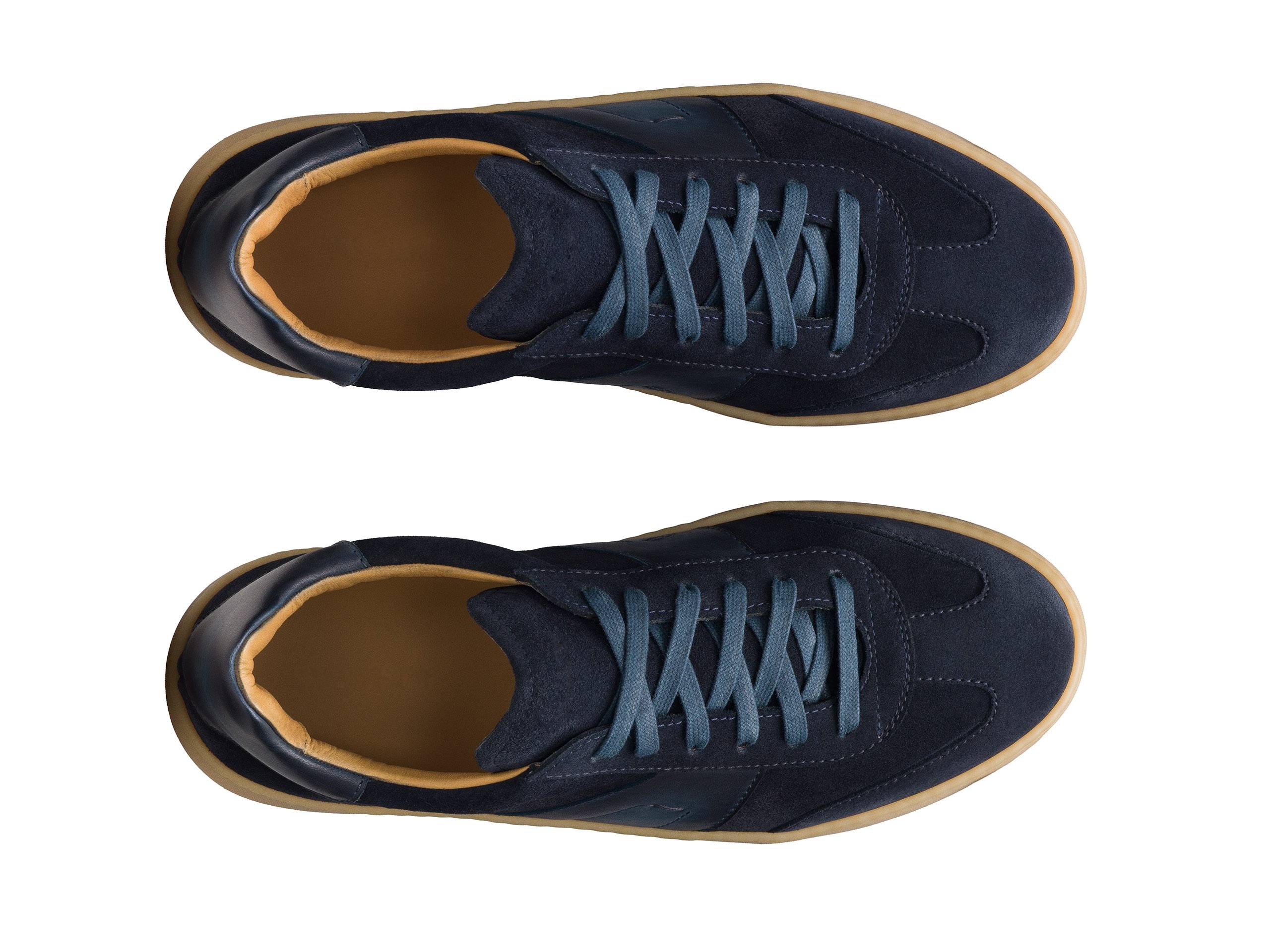 TORINO-PRIME - DARK PURPLE SHADE SUEDE LEATHER SNEAKERS