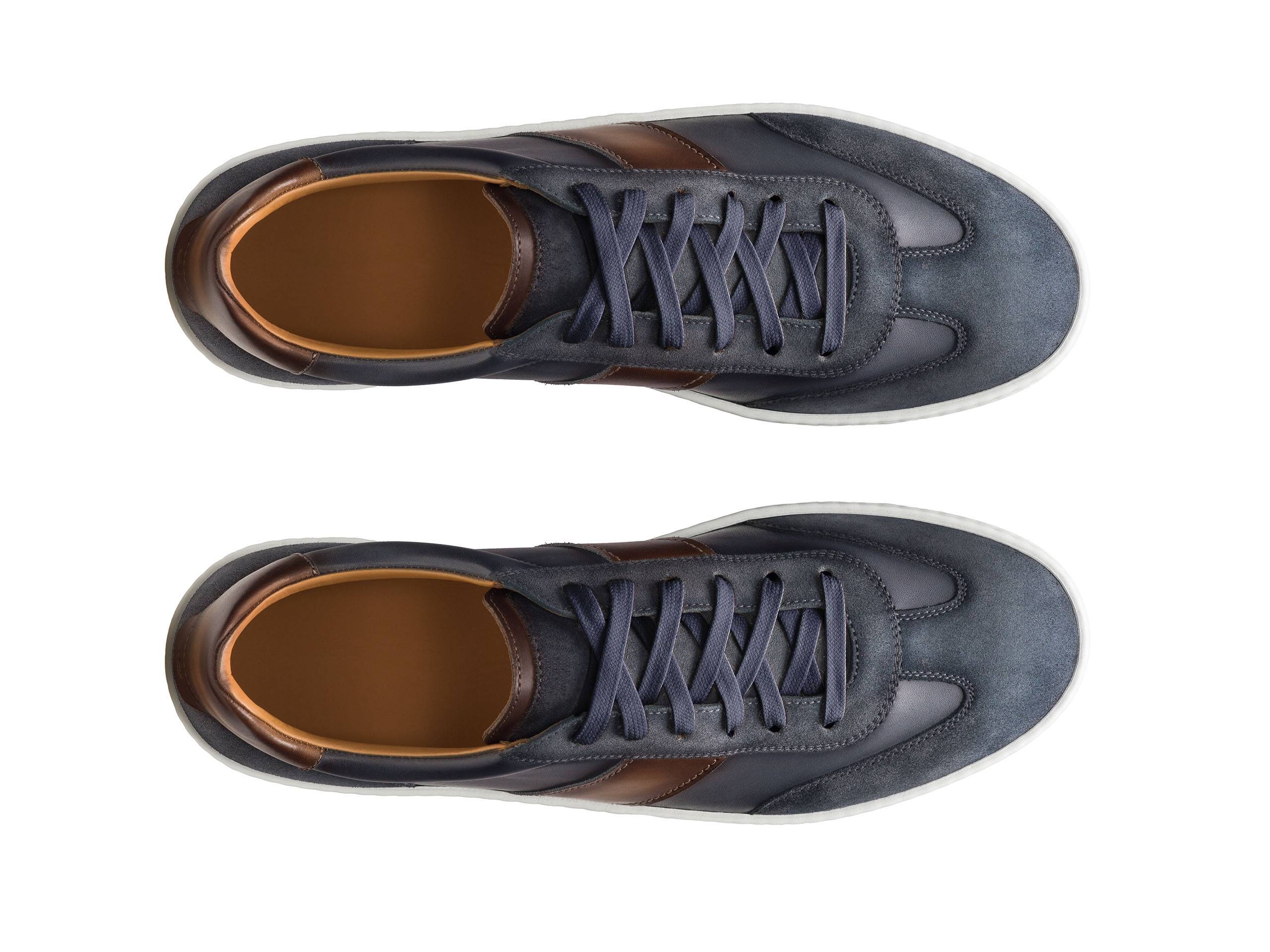 Nexa 500 | NAVY SUEDE MIX SNEAKER