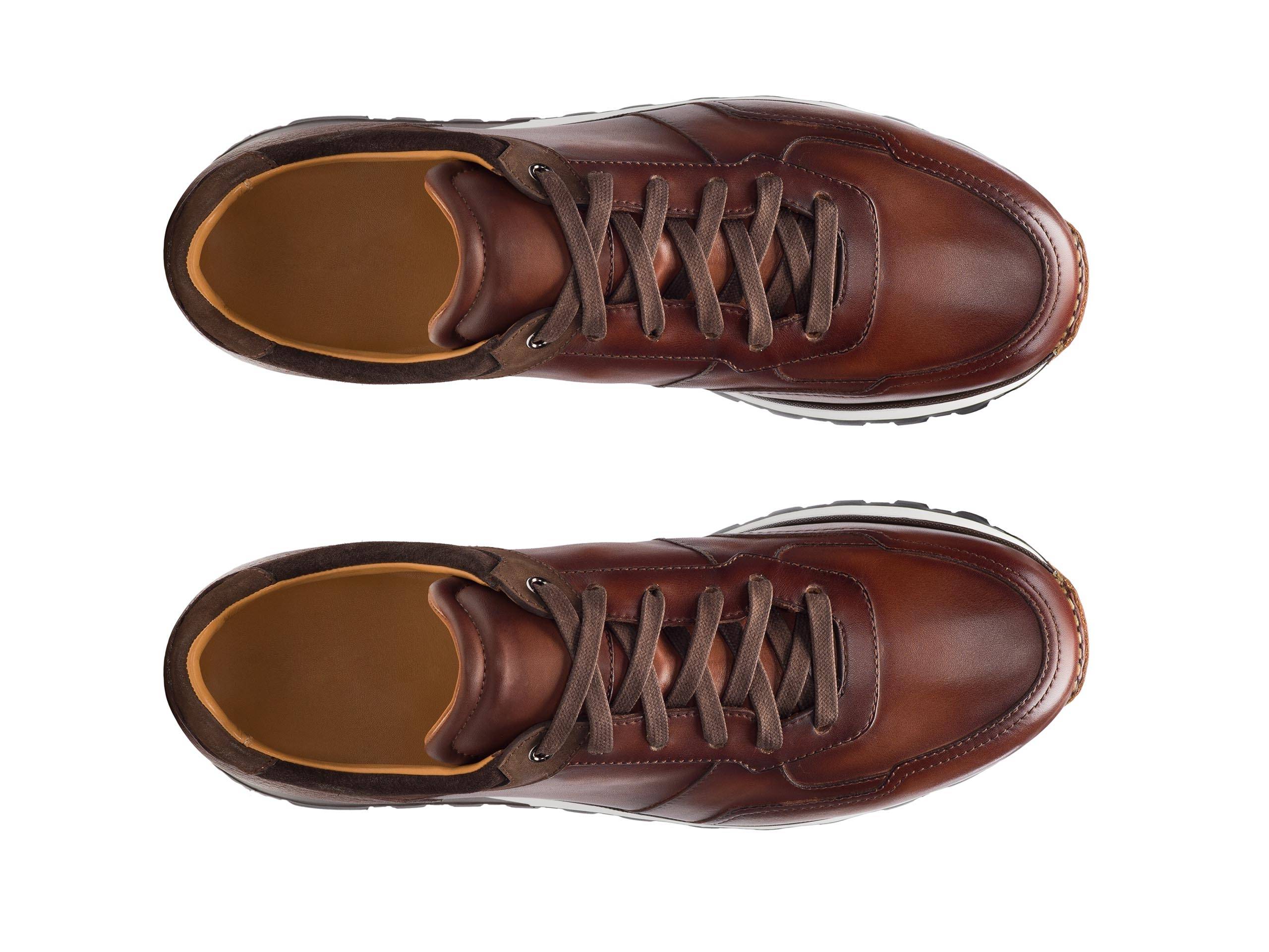 Martin - DEEP TAN SUEDE LEATHER SNEAKERS