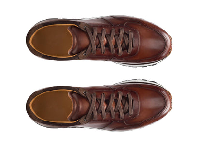 Martin - DEEP TAN SUEDE LEATHER SNEAKERS