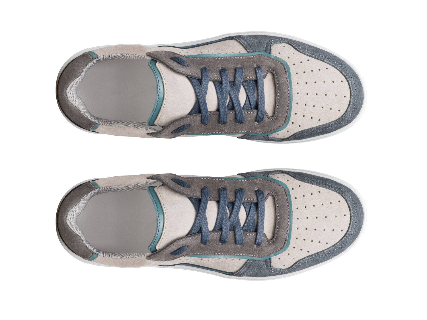 MANTOVA-23 - COLORFUL SUEDE LEATHER SNEAKERS