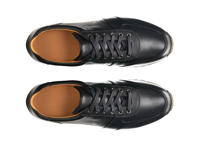 GLIDE 330 | BLACK LEATHER SNEAKER