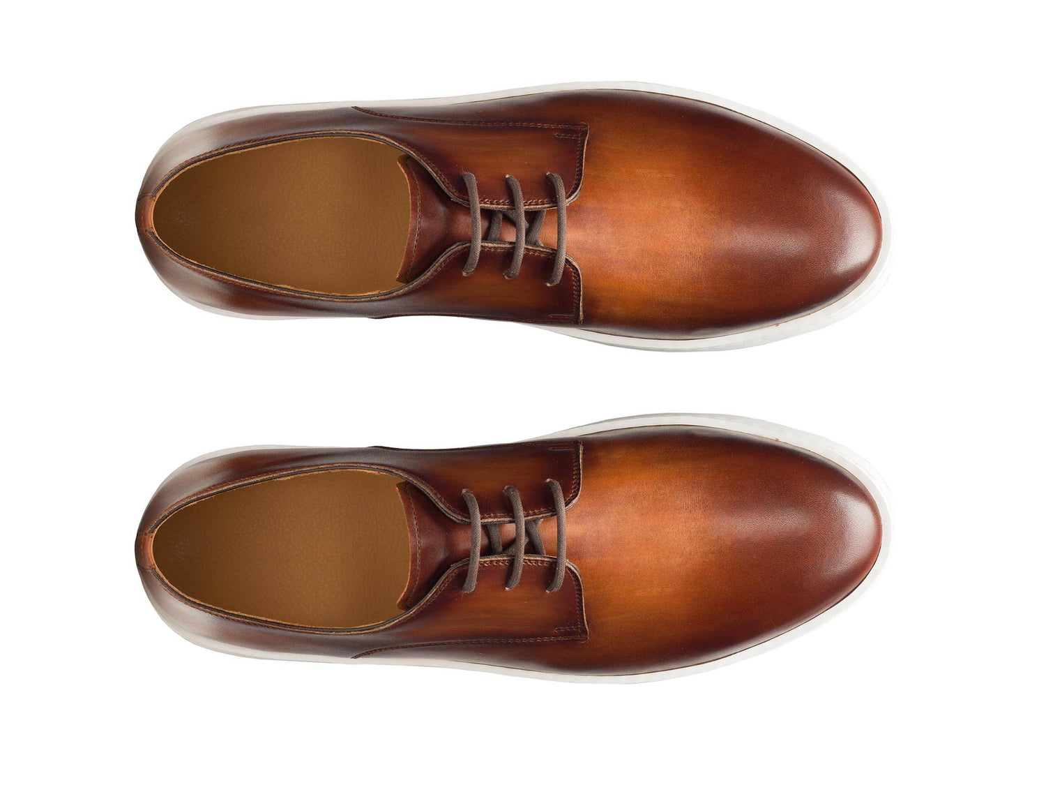 COMO-08 - MATTE TAN LEATHER SNEAKERS